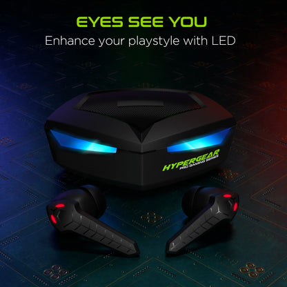 Hypergear Cobrastrike True Wireless Gaming Earbuds with No Lag Audio